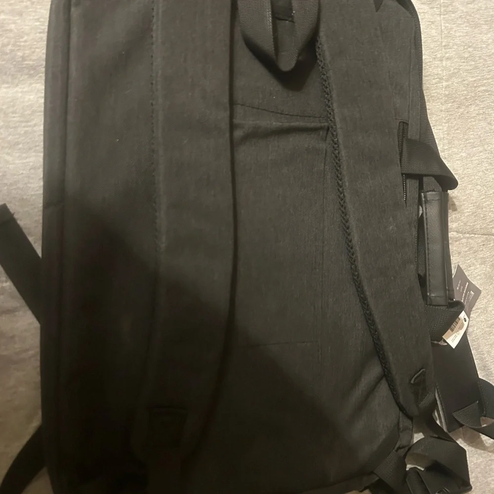 Stylish Black Laptop backpack/briefcase Bag